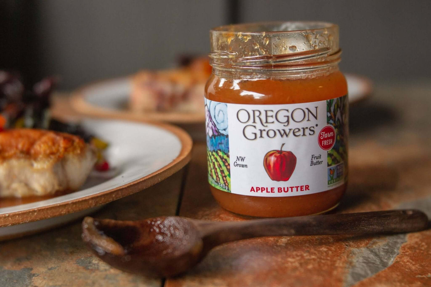 Food - Not too Sweet Apple Butter