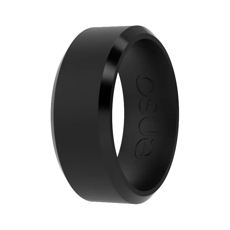 Ring - Silicone Bevel Ring Odsidian