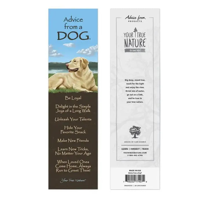 Bookmark - Advice From a Dog