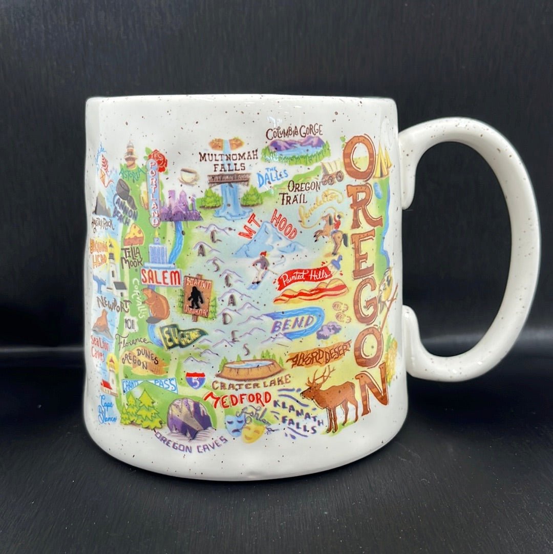 Mug - Oregon Map