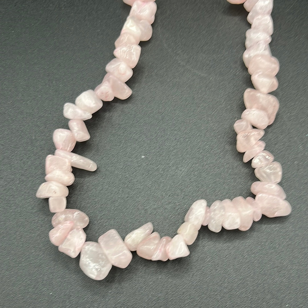 Necklace - Designer Rose Quartz