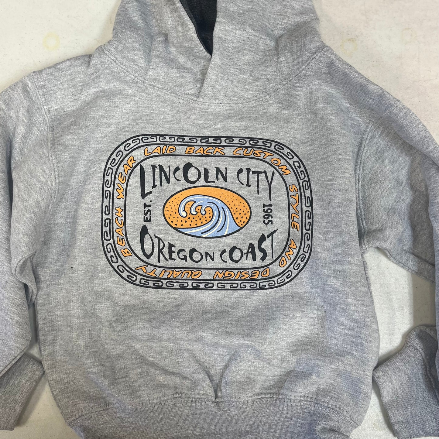 Youth Hoodie Altoid Wave Athletic Grey/Charcoal