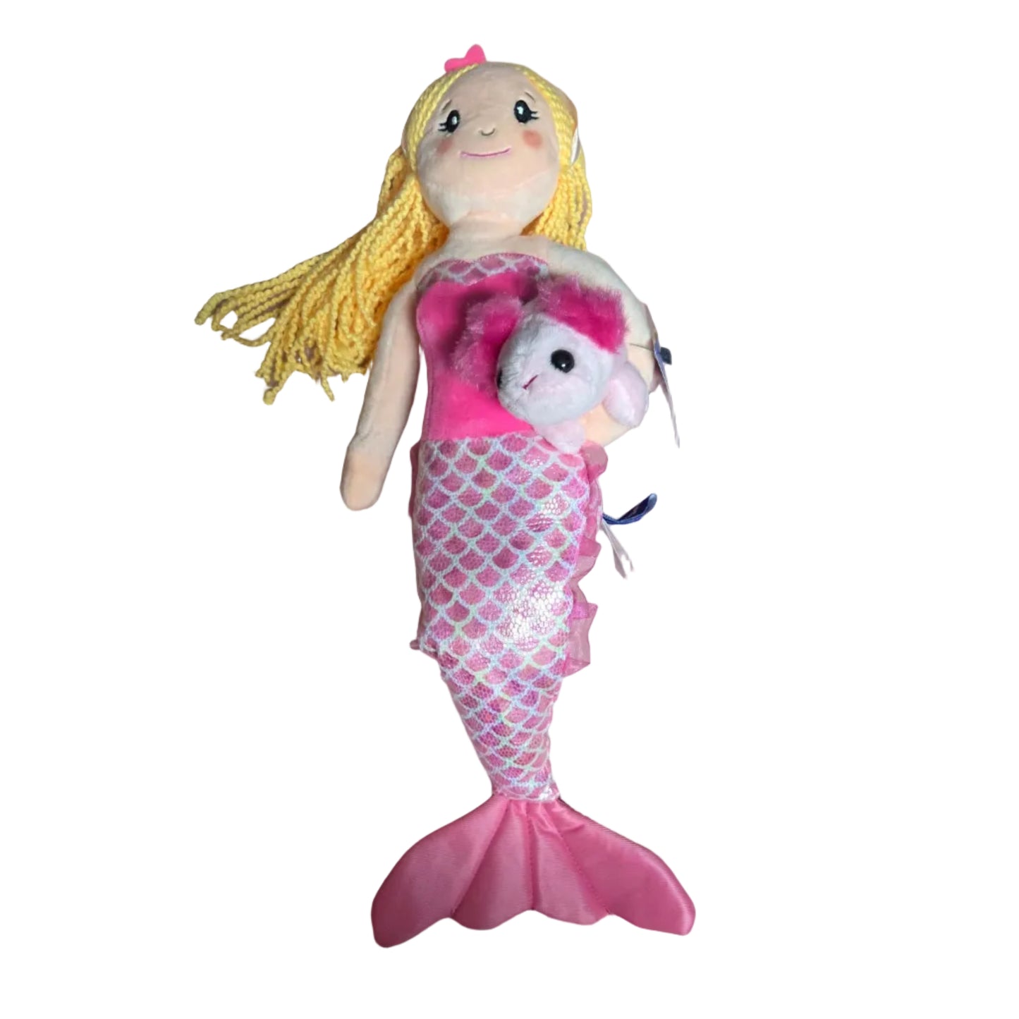 Doll - 17" Mermaid With Axolotl