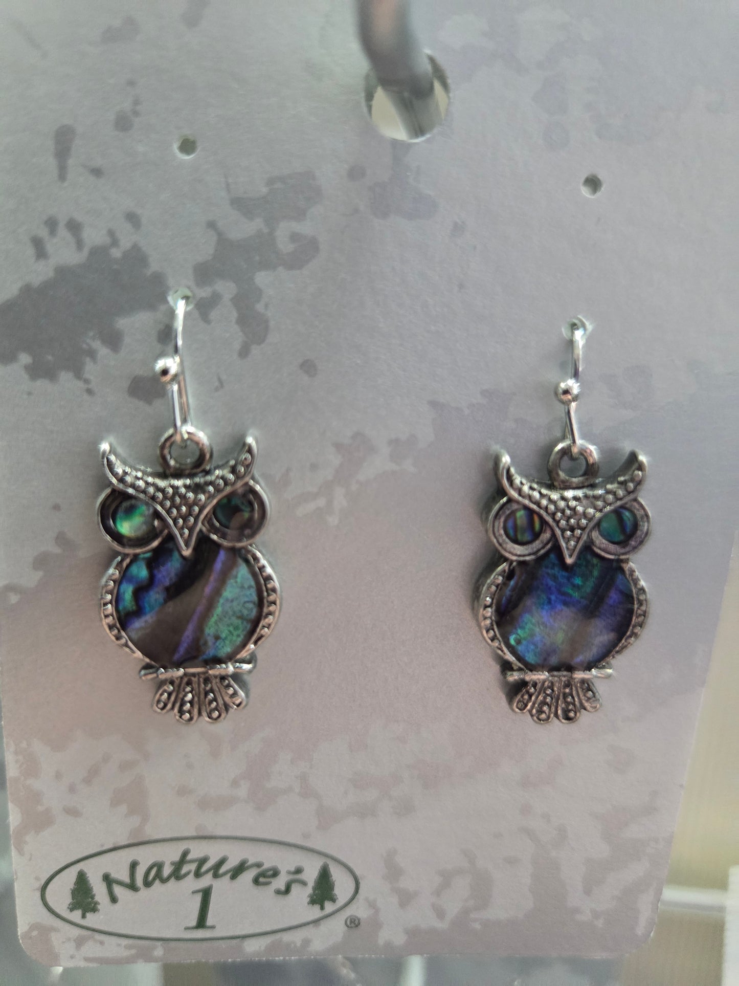 Earrings - WME 159 - Owl FH