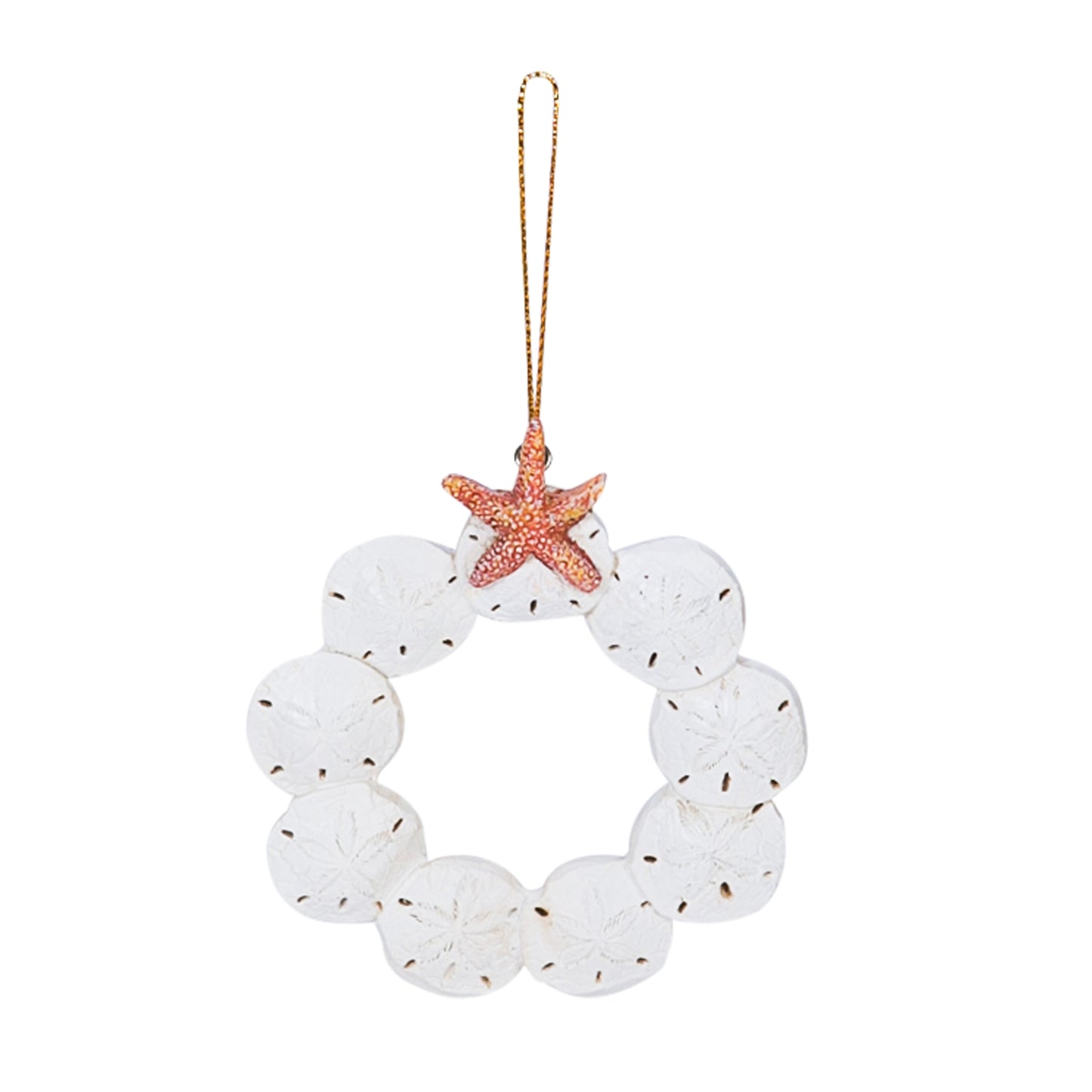 Ornament - Sand Dollar Wreath