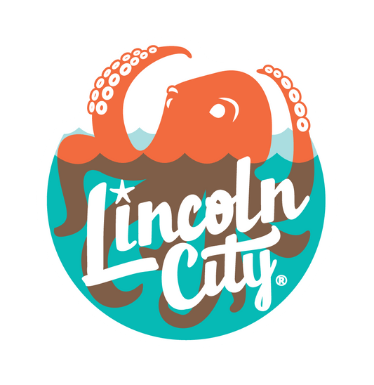 Lincoln City Logo Acrylic Magnet
