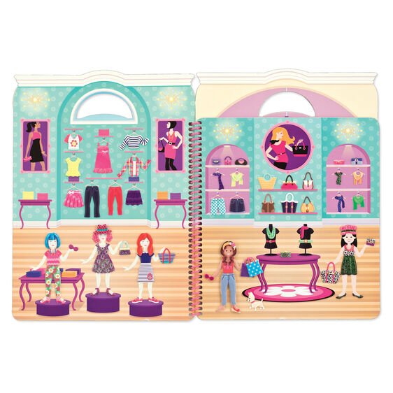 Sticker Set - Day of Glamour - Puffy Play Set