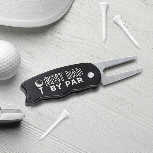 Golf Divot Tool Best Dad by Par