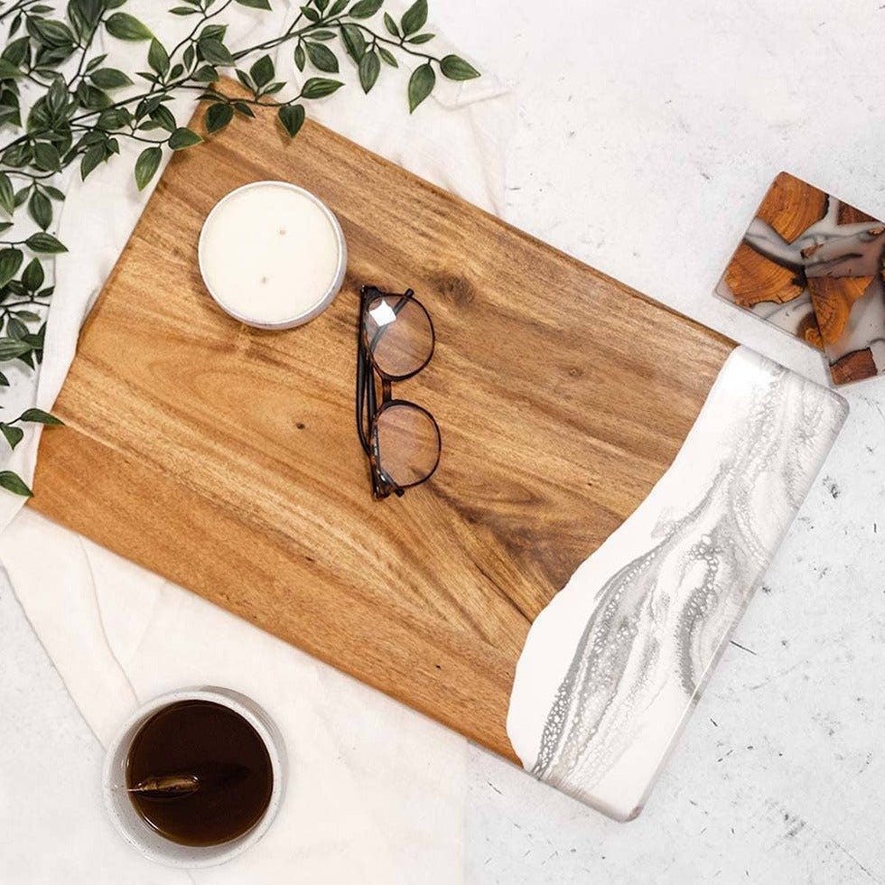 12" x 18" Marble Charcuterie Board