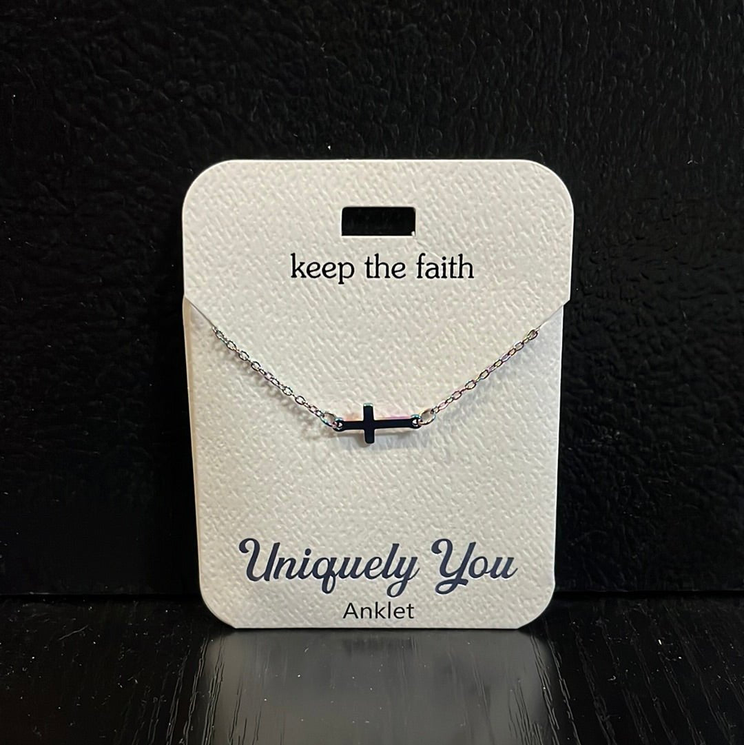 Anklet - YOU 7434 - Cross