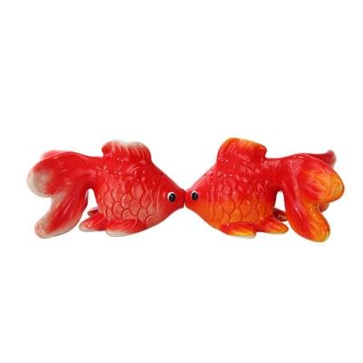 Gold Fish Magnetic Salt & Pepper Shaker