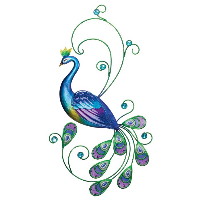 Wall Décor Peacock 26"