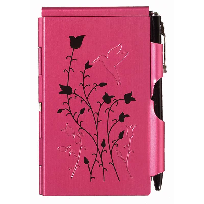 Flip Note Raspberry Hummingbird
