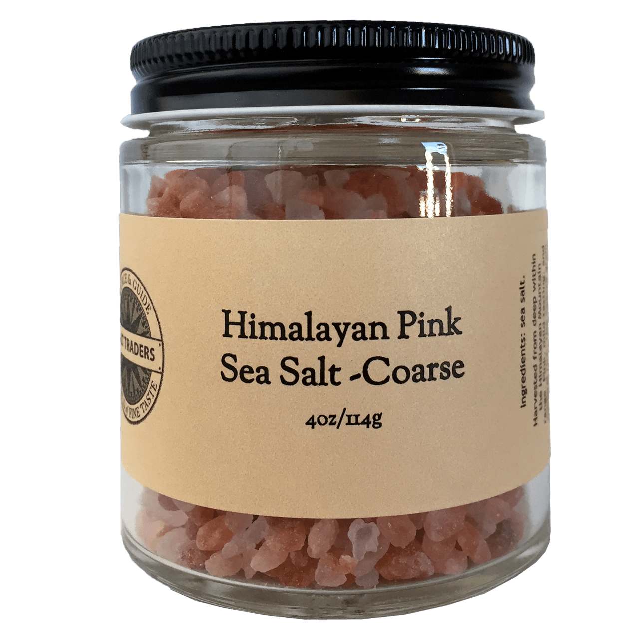Jar Himalayan Pink Sea Salt - Coarse