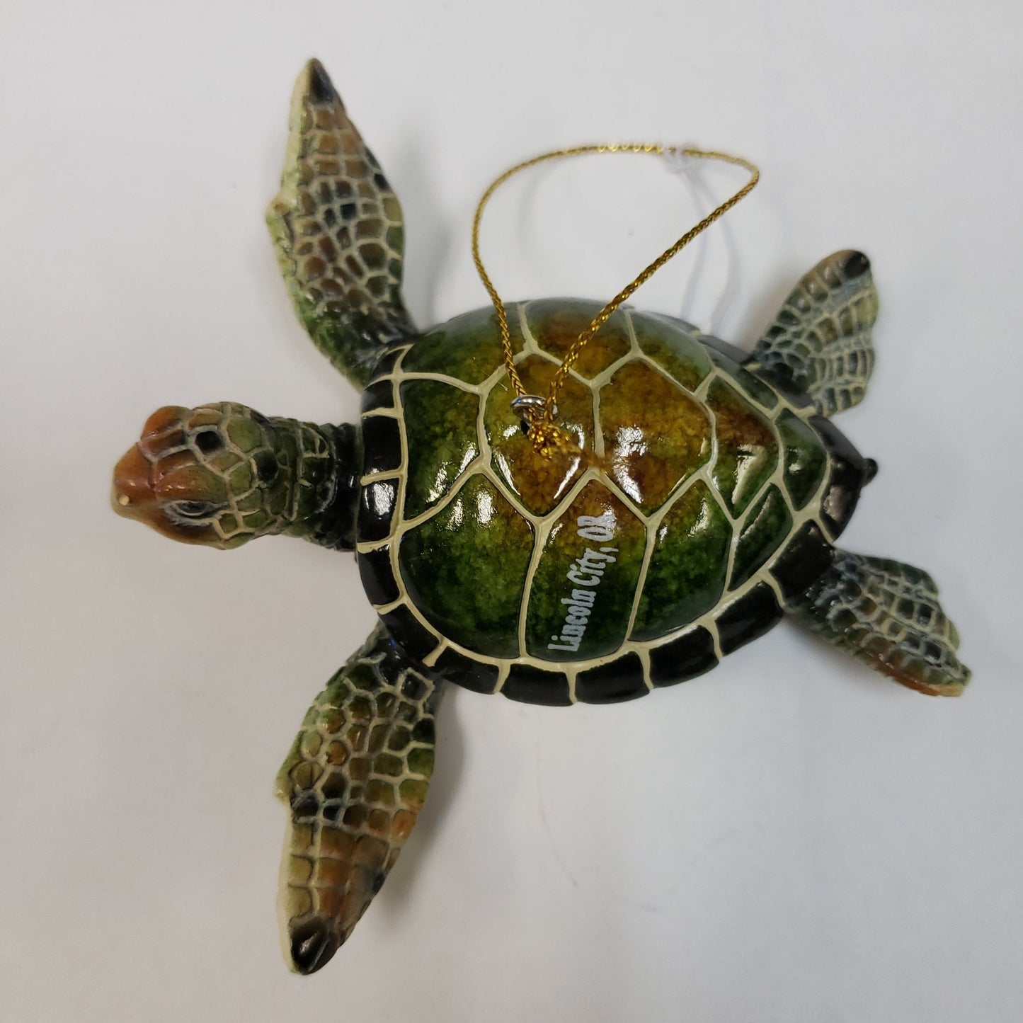 Green Turtle Ornament