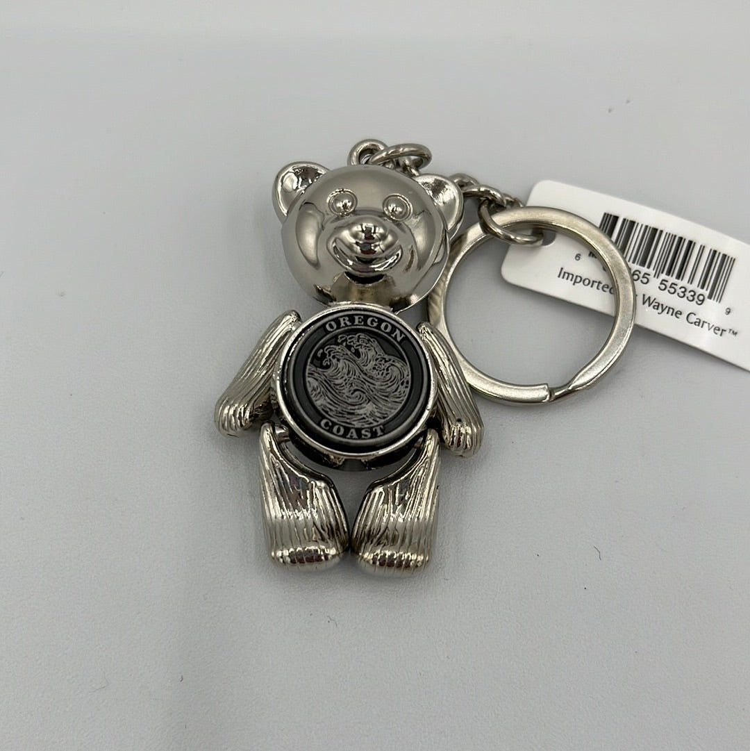 Articulating Bear Keyring Oregon Coast