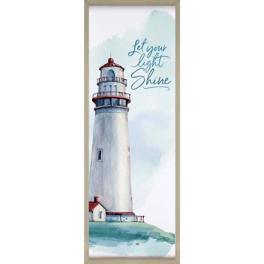 Sign Let your Light Shine Lighthouse