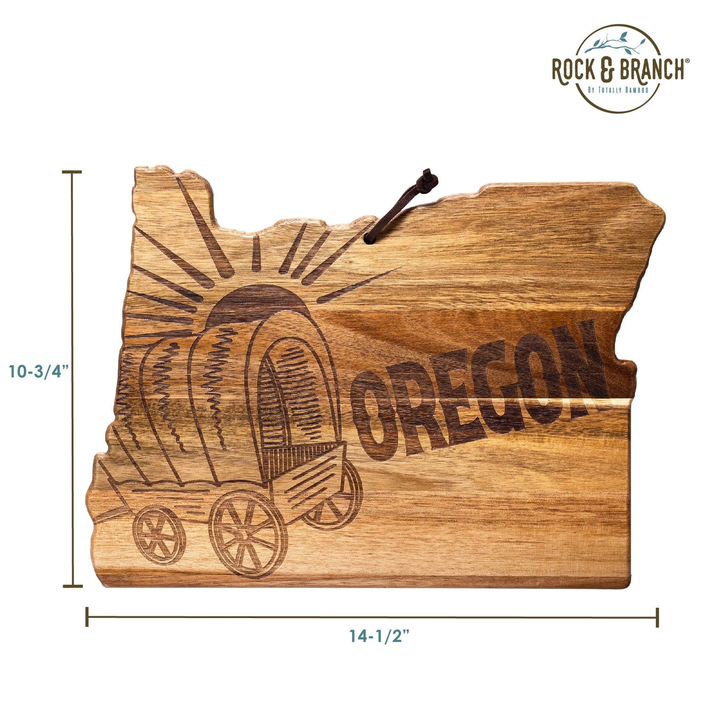 Cutting Board Rock and Branch® Oregon State Shaped