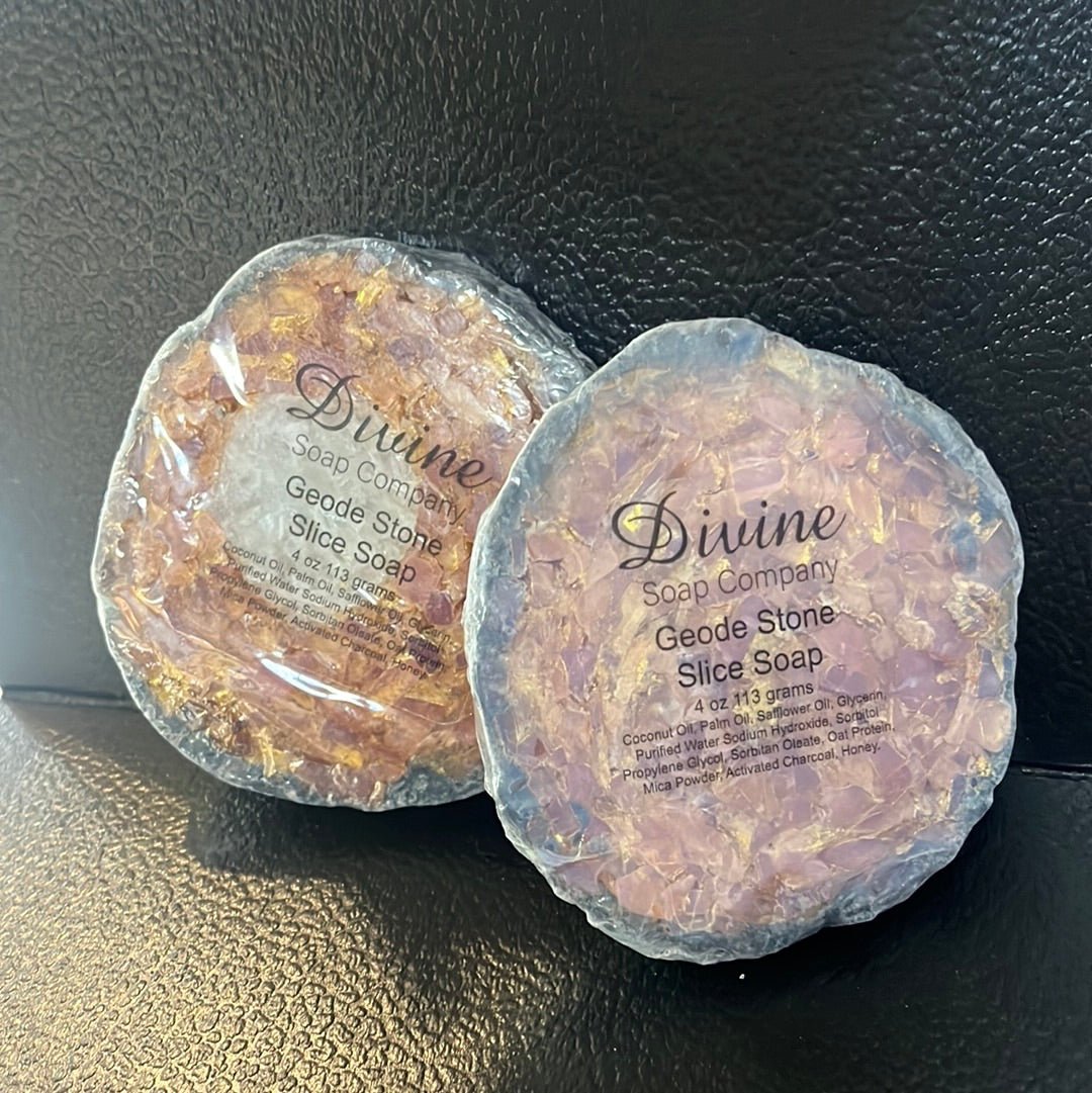 Clearance - Geode Slice Soap