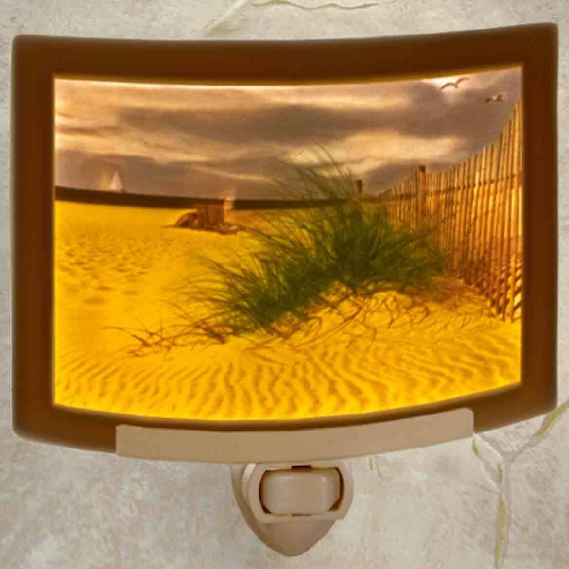 Night Light - Porcelain - Colorful Balmy Beach #5
