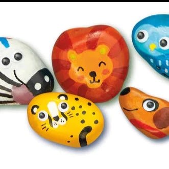 Craft Magical Animal Rock Painting