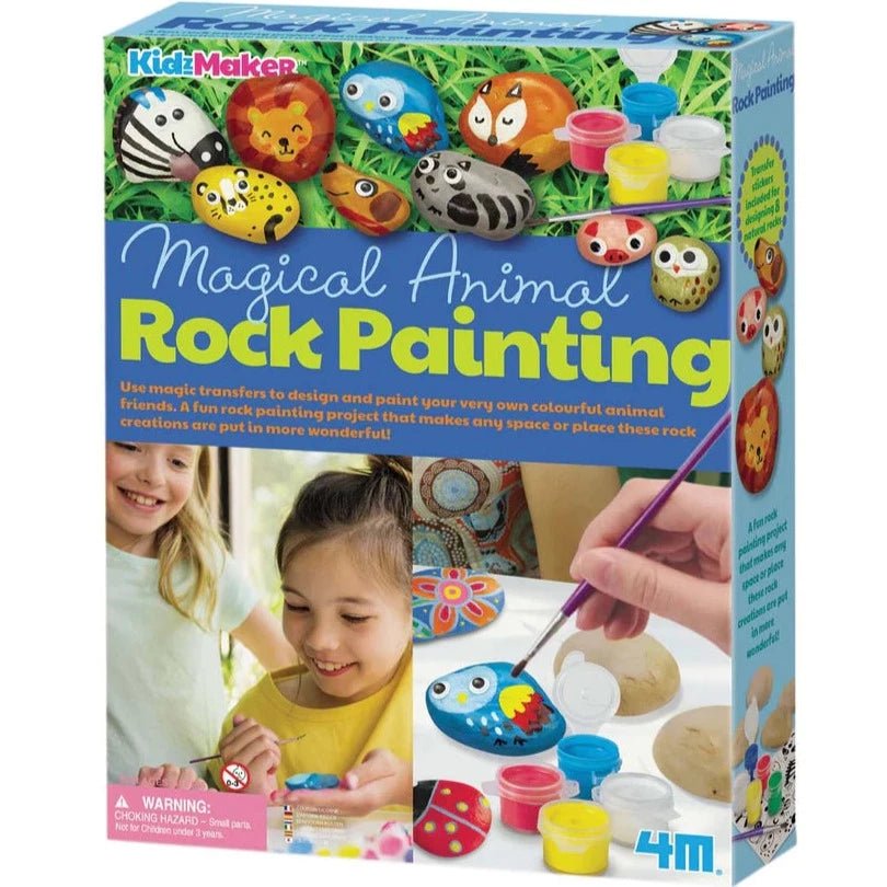 Craft Magical Animal Rock Painting