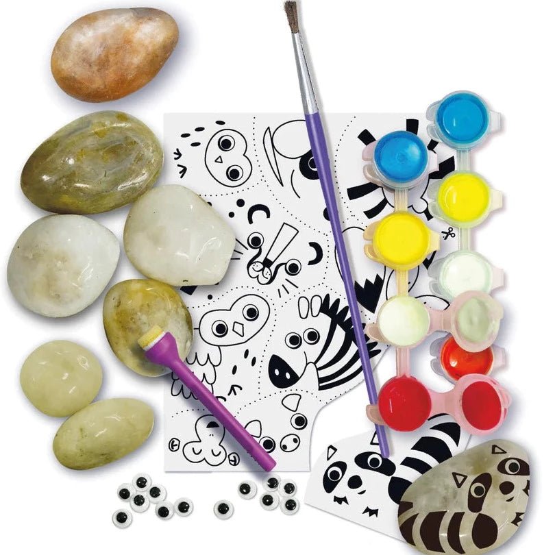 Craft Magical Animal Rock Painting