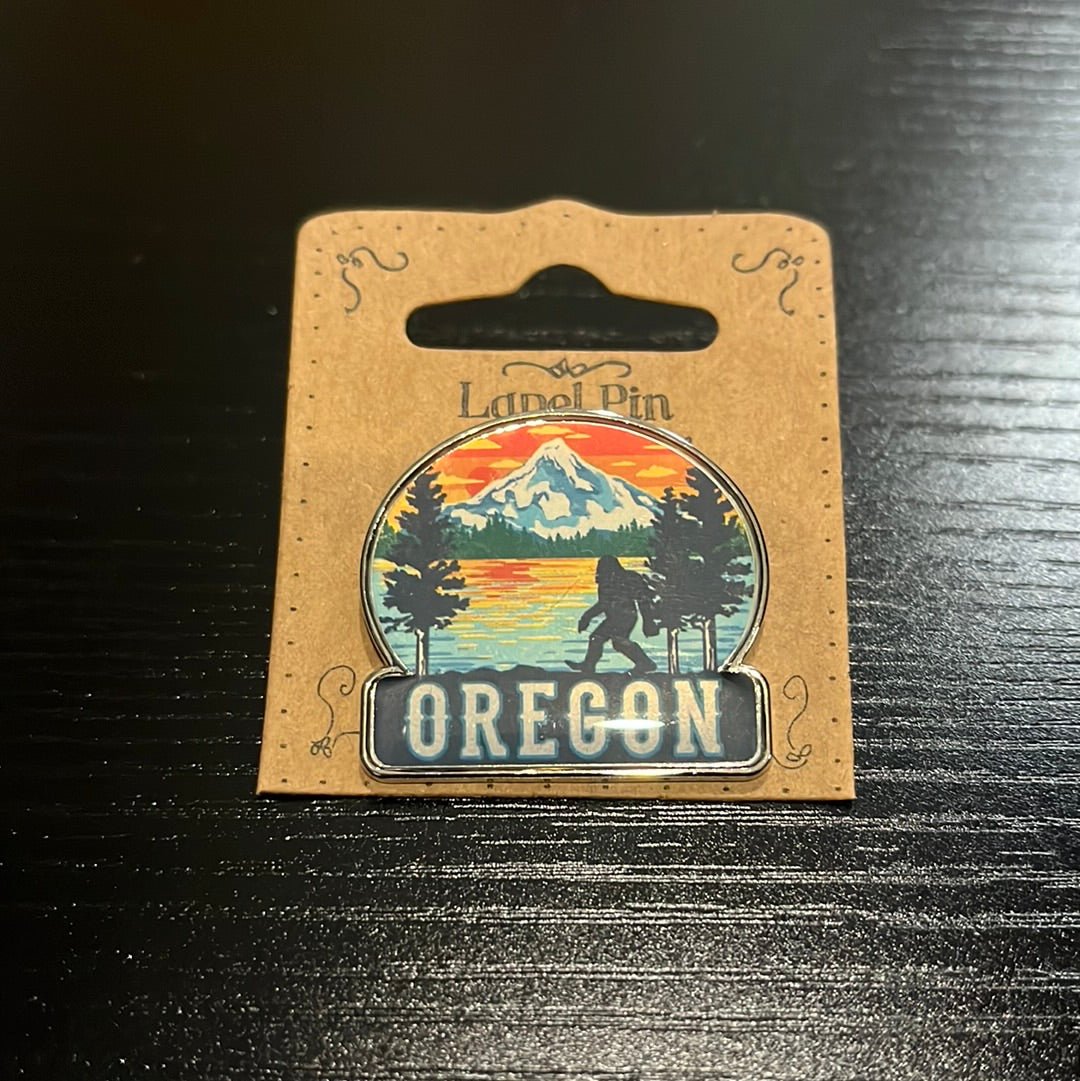 Pin - Bigfoot Pacific NW Oval Pin