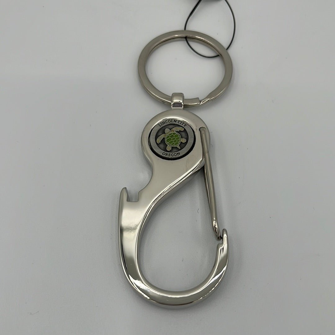 Carabiner Bottle Opener Keyring Lincoln City