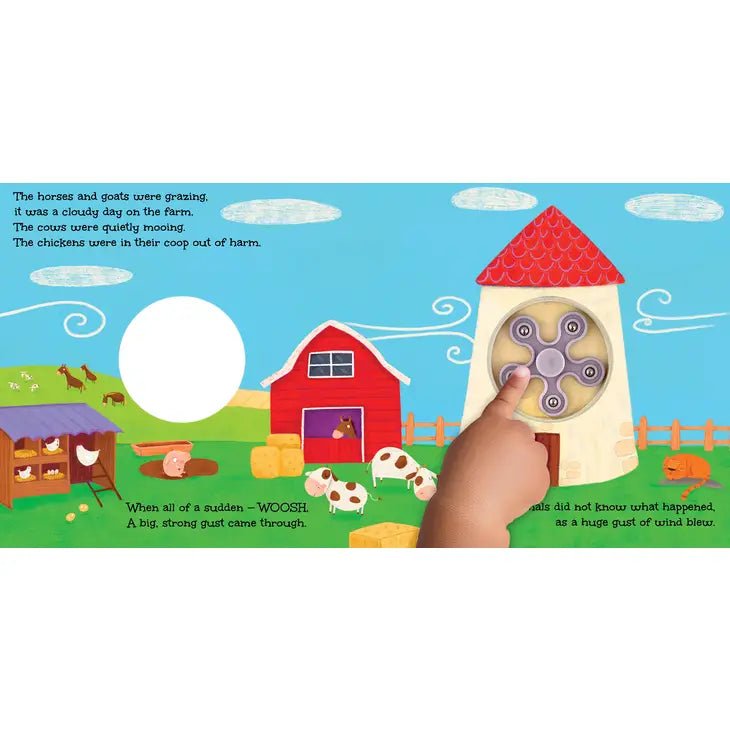 Book One Windy Day w/Fidget Spinner