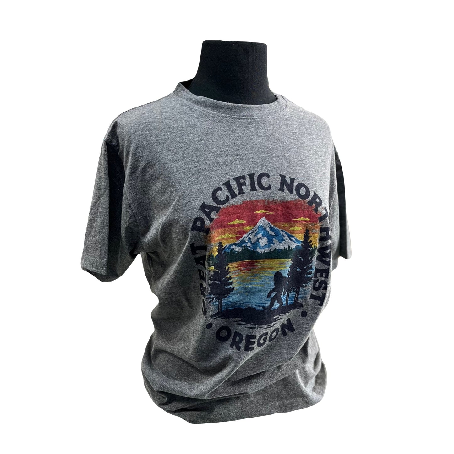 Unisex T-Shirt Oregon Reflections Grey