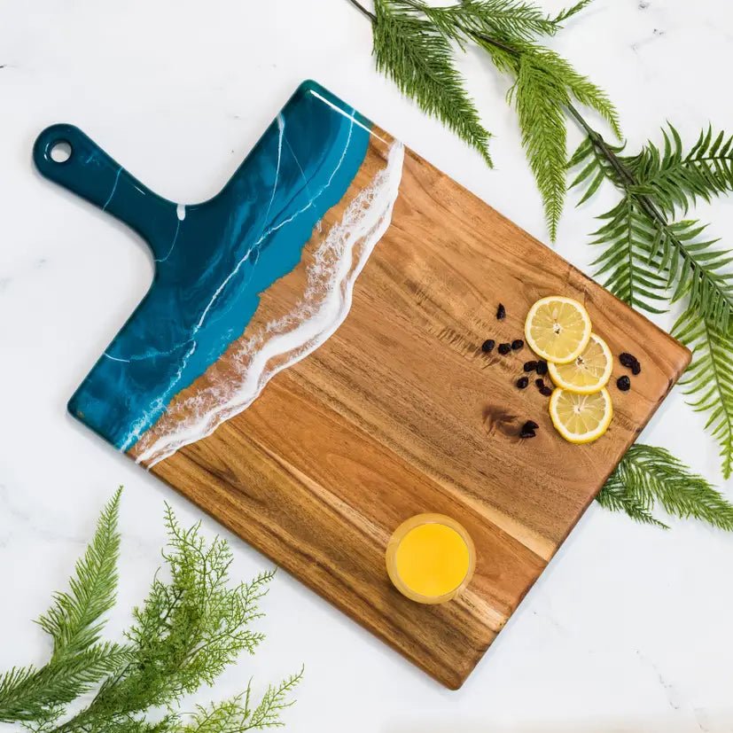 15" x 24" Ocean Vibes Charcuterie Board