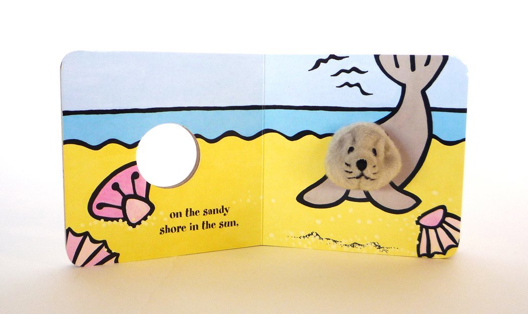 Book - Little Seal, Finger Puppet Book