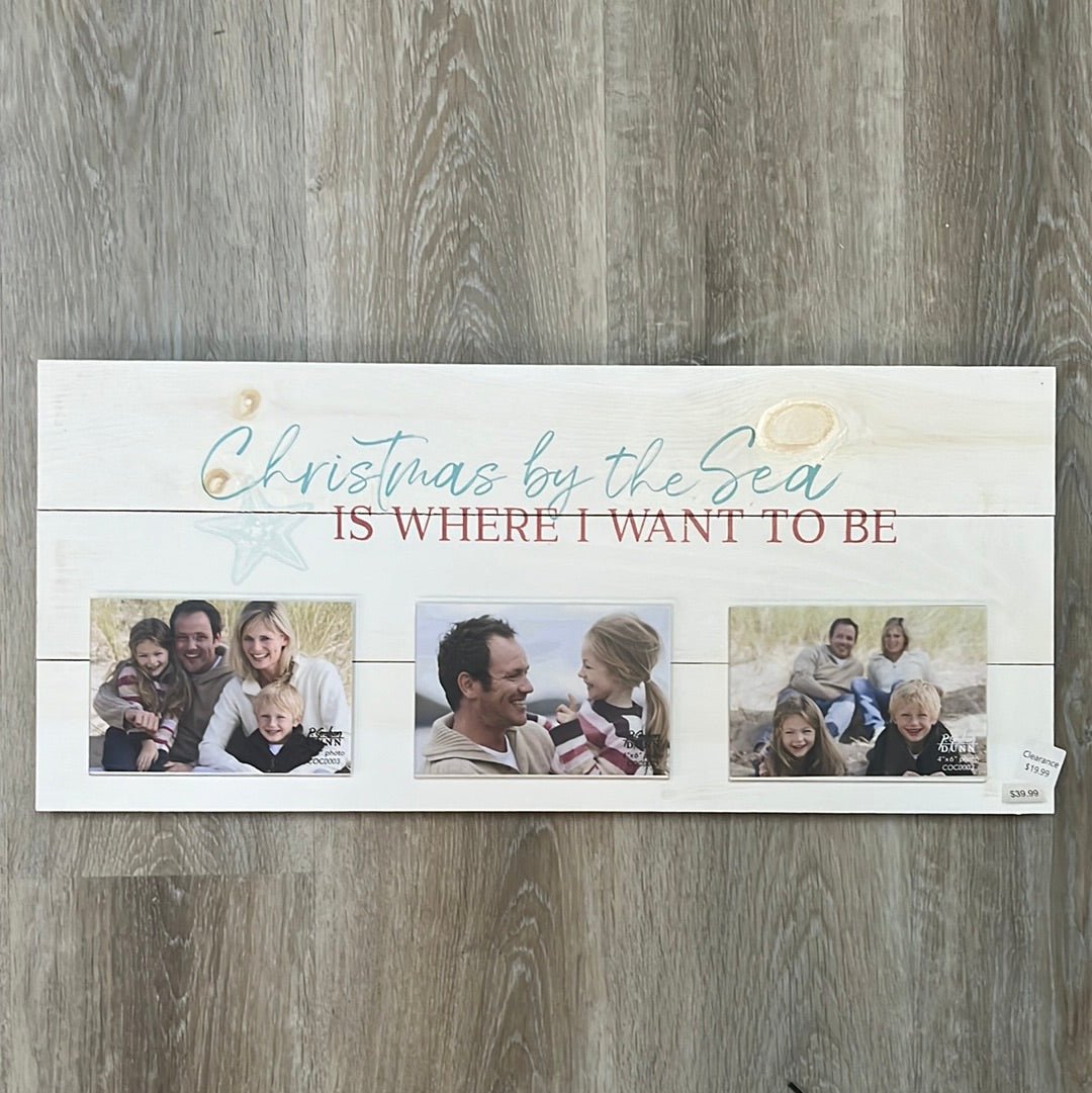 Clearance - Sign - PHF0247 - Christmas - Frame Christmas by the Sea