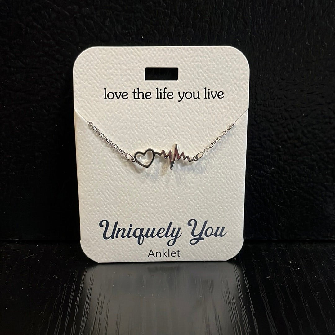 Anklet - YOU 7429 - Heartbeat
