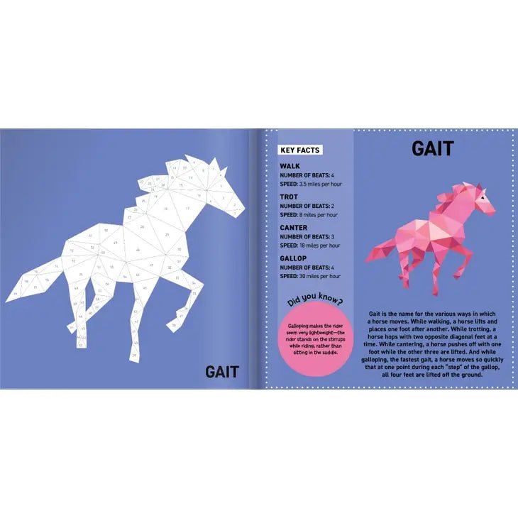 My Sticker Paintings Horses