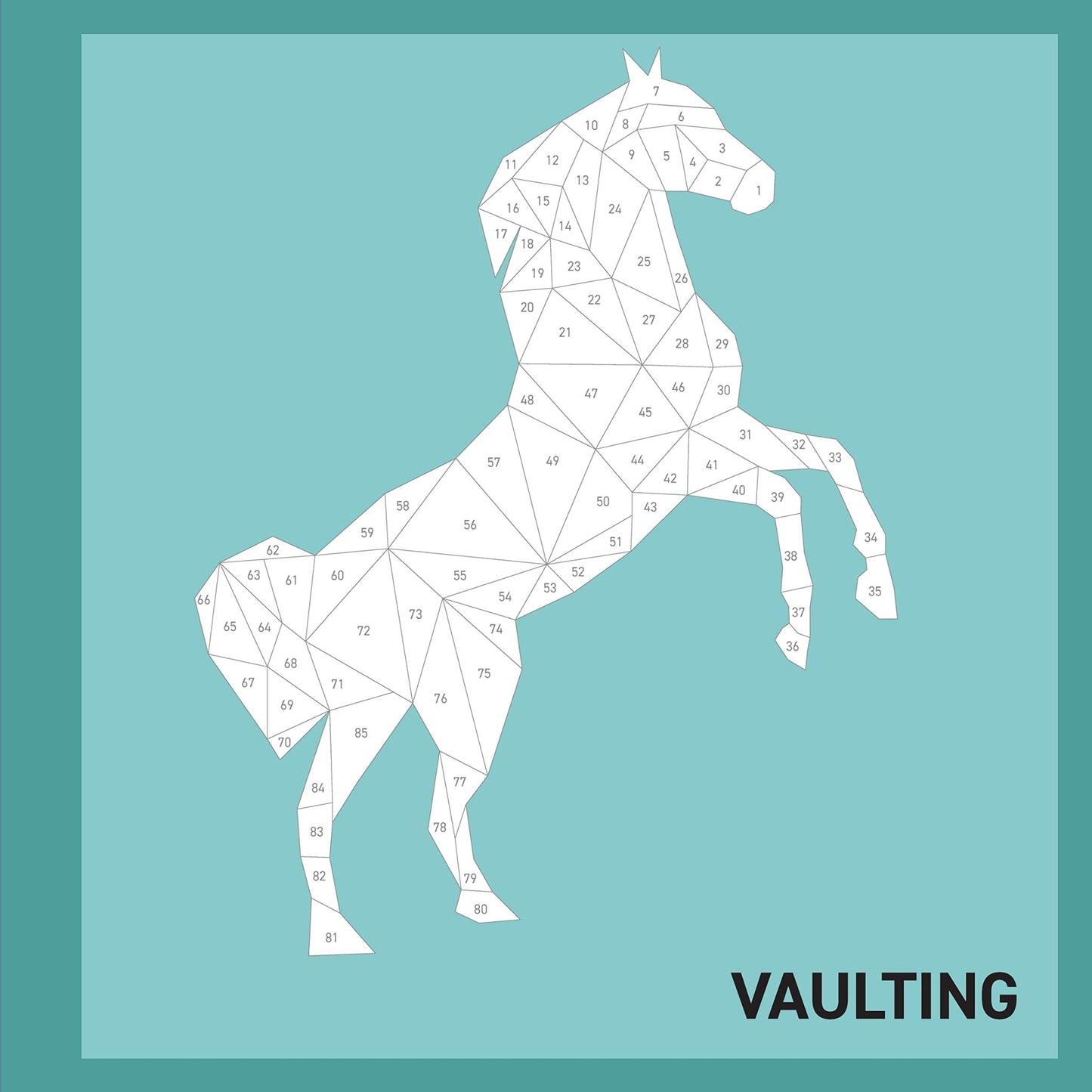 My Sticker Paintings Horses
