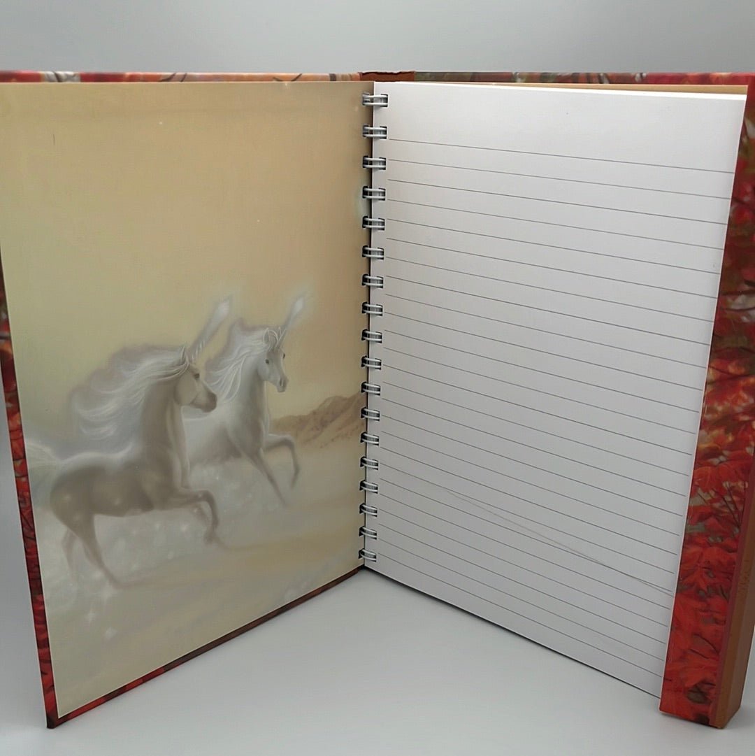 Automnal Unicorn Large Journal