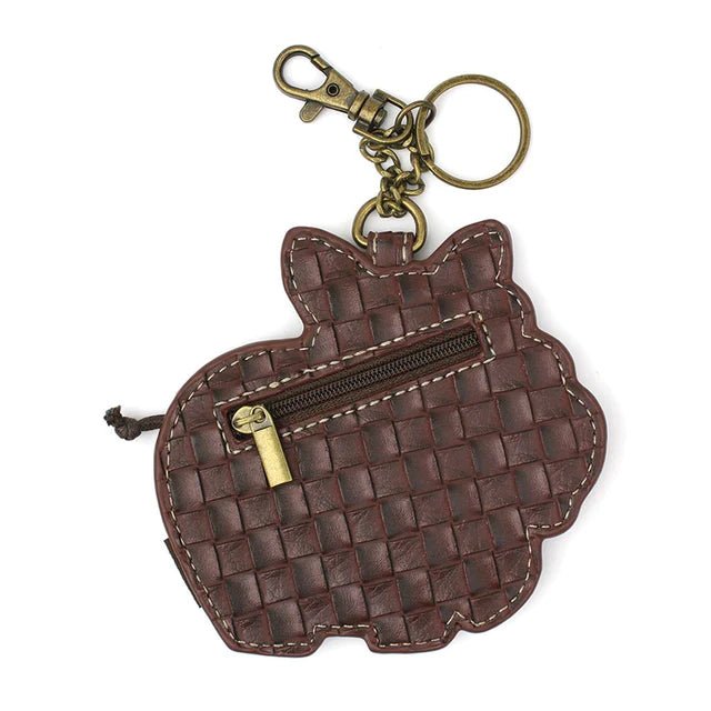 Key Fob Coin Purse Hippo