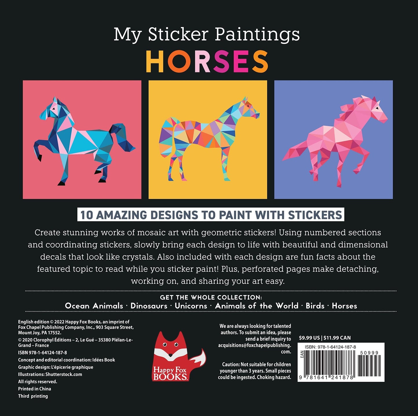 My Sticker Paintings Horses