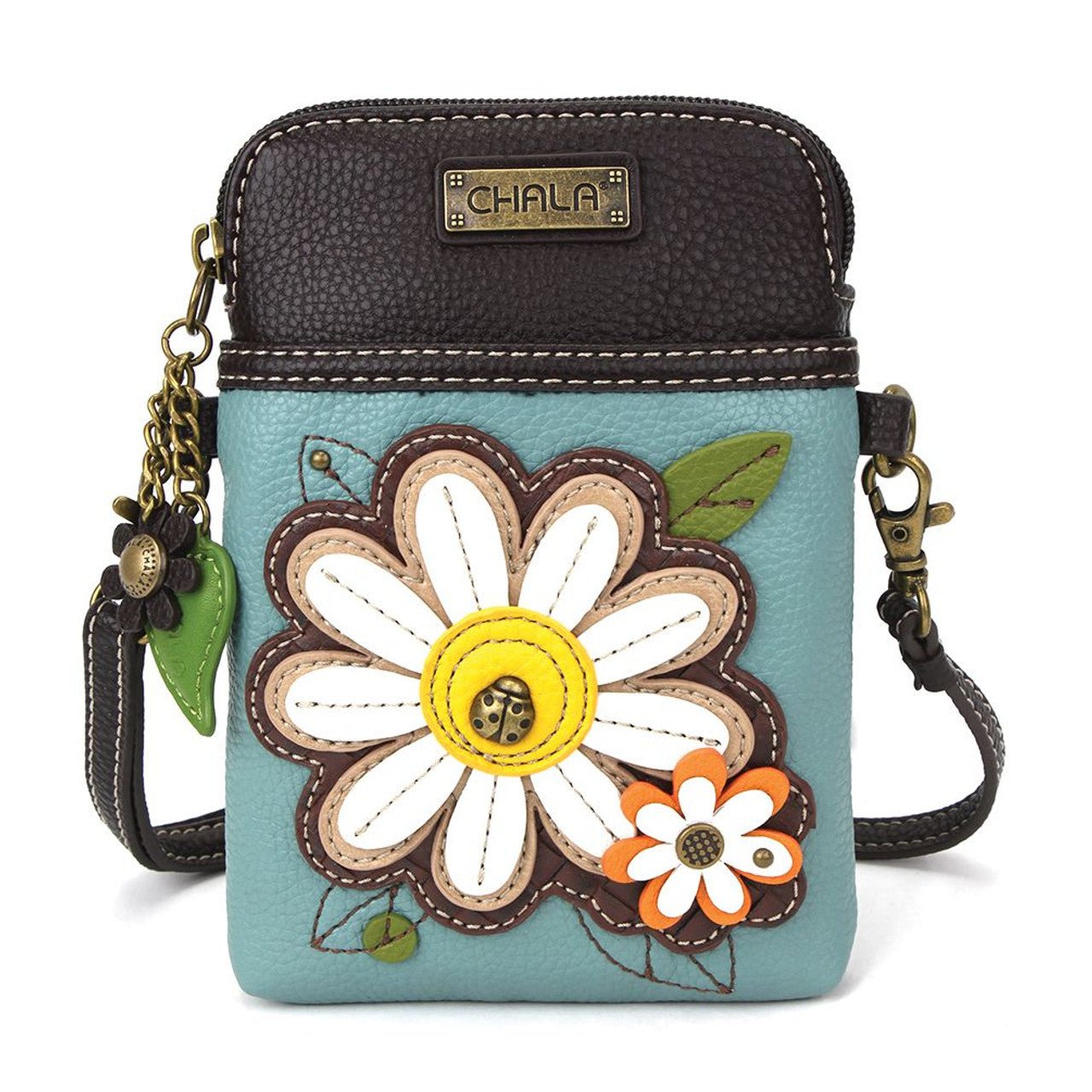 Cell Phone Xbody Blue Daisy