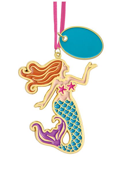 Clearance - Enamel Mermaid Ornament