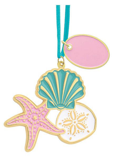 Clearance - Enamel Shells Ornament