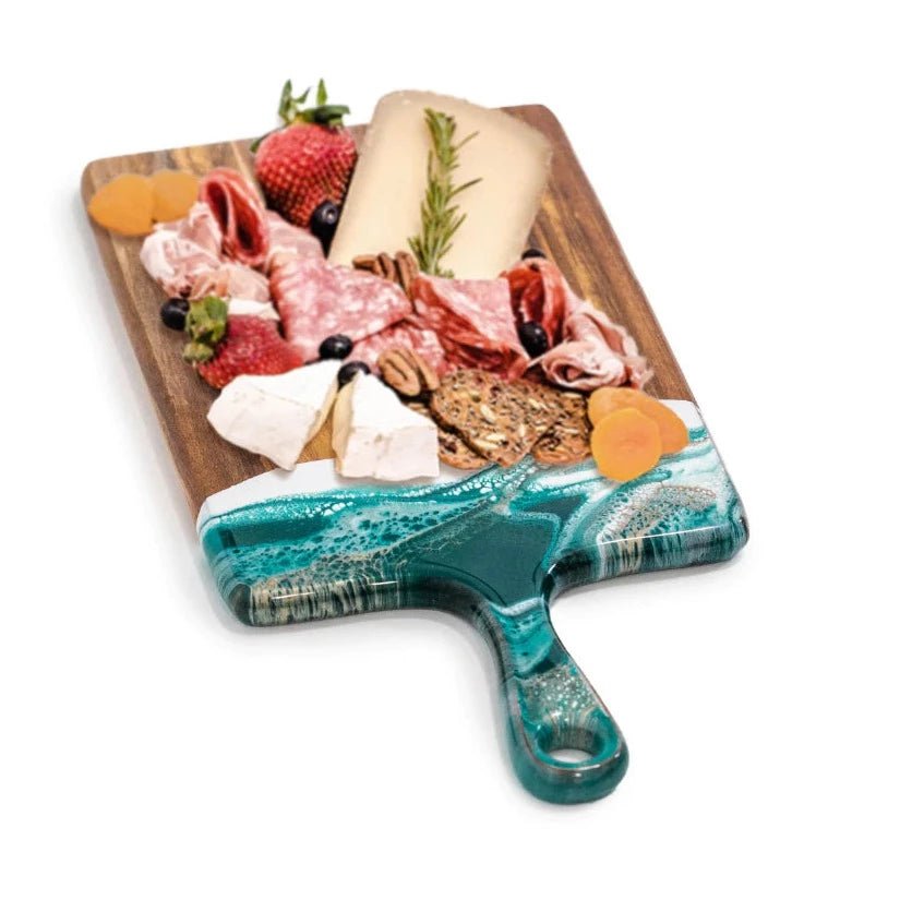 8" x 16" Emerald Jewel Charcuterie Board