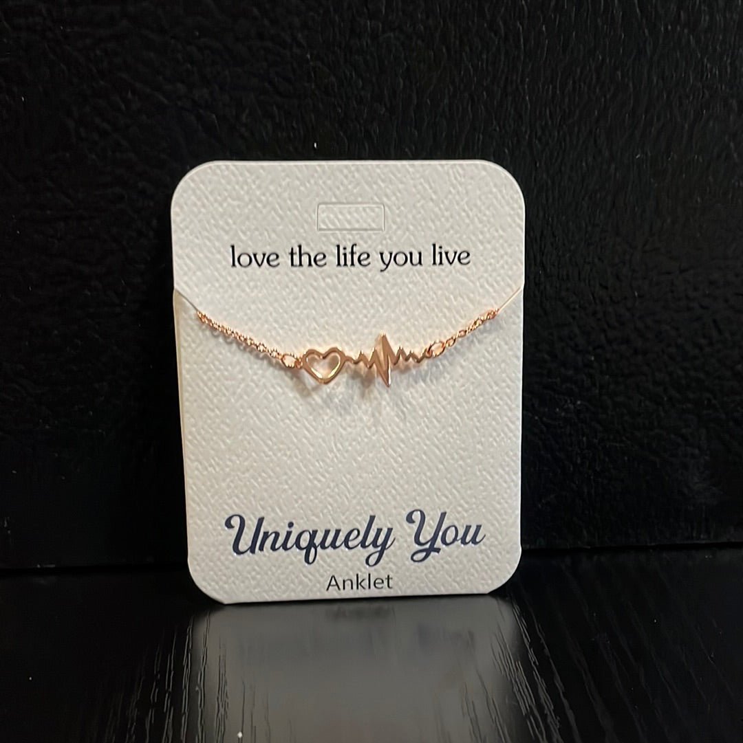 Anklet - YOU 7413 - Heartbeat