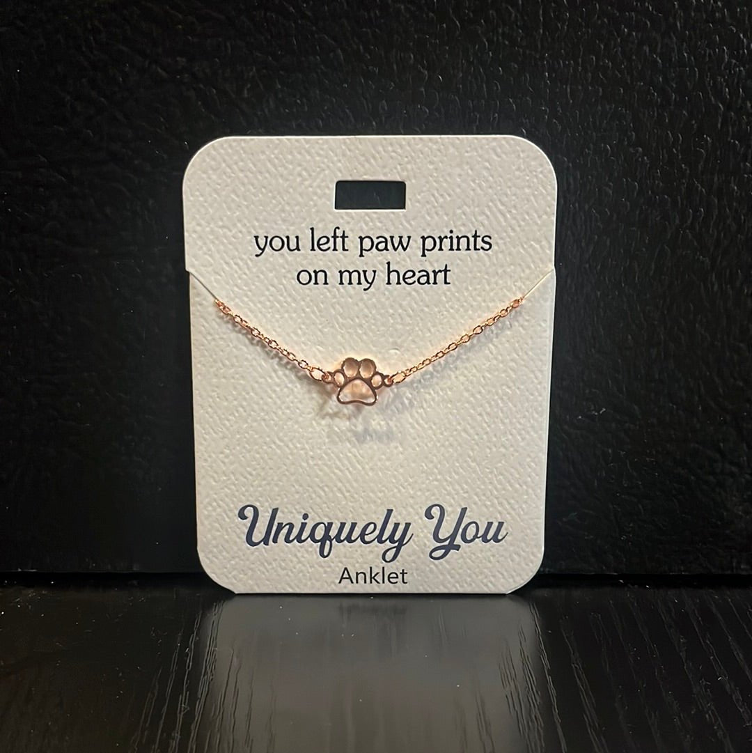 Anklet - YOU 7407 - Paw