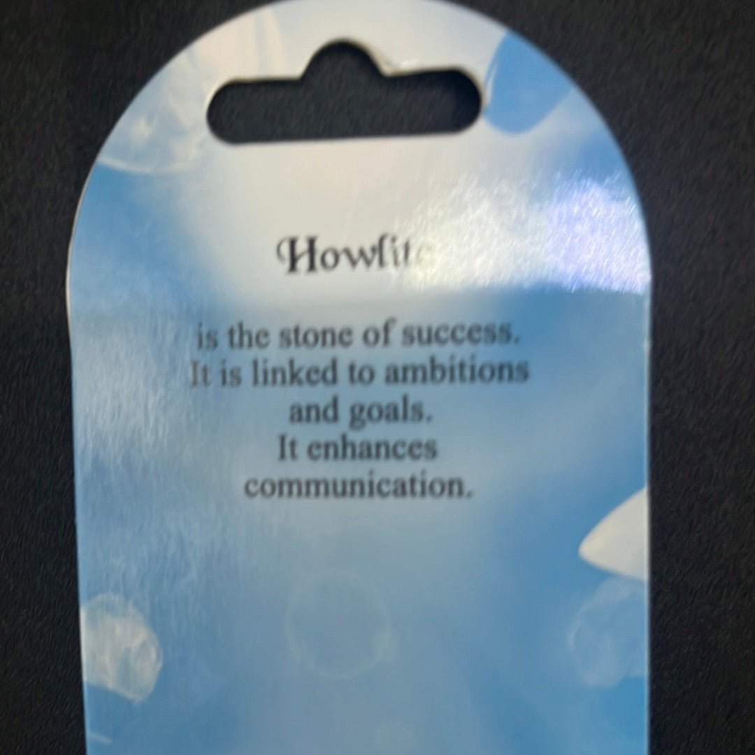 Keychain - Blue Howlite