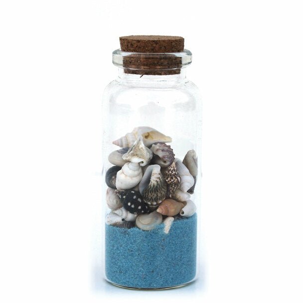 Sand & Shells in Bottle