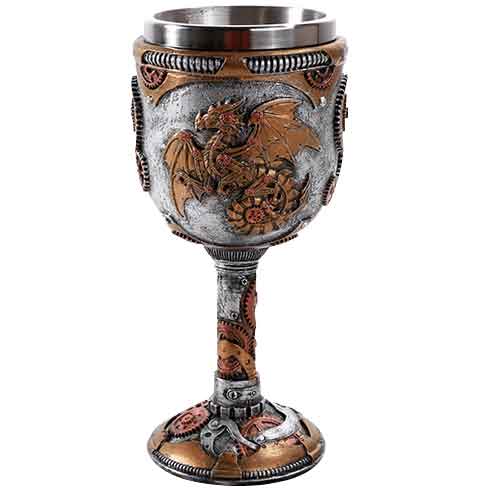 Goblet - Dragon (steampunk)