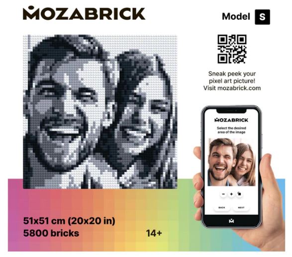 MOZABRICK - Photo Construction Set Model S